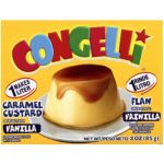 Congelli Flan de Leche Sabor Vainilla 3oz