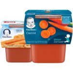 Gerber 2nd Foods Carrots Food 4 oz, 2pk - WIC