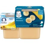 Gerber 2nd Foods Banana Baby Food 4 oz, 2pk - WIC