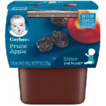 Gerber 2nd Foods Prune Apple Baby Food 4 oz, 2pk - WIC