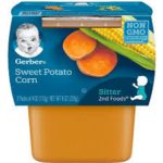 Gerber 2nd Foods Sweet Potato Corn 4 oz, 2pk - WIC
