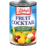 Libby's Fruit Cocktail 100% Fruit Juice 15oz (WIC)