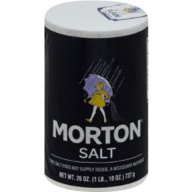 Morton Plain Salt 26oz