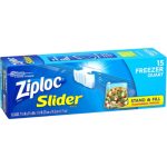 Ziploc Freezer Slider Quart 15ct