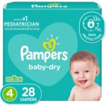 Pampers Baby Dry Diapers (Size 4) 28ct