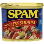 Spam Canned Meat (25% less Sodium) 12oz