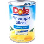 Dole Pineapple Slices In Heavy Syrup 20oz