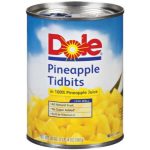 Dole Pineapple Tidbits In 100% Juice 20oz - WIC