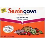 Goya Sazon Sin Achiote 3.52oz