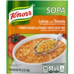 Knorr Sopa Letras con Tomate 3.5oz