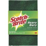 Scotch Brite Heavy Duty Scour Pads 3pk