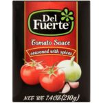 Del Fuerte Tomato Sauce Seasoned with Spices 7.4oz