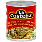 La Costena Sliced Jalapenos Peppers 28oz