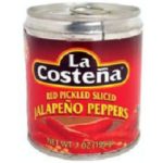 La Costena Red Sliced Jalapenos 7oz