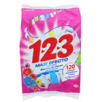 ZZZZ1.2.3 Powder Detergent Esencia de Flores 900g