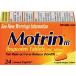 Motrin Ibuprofen Tablets 200mg  24 Tablets