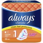 Always Classic Normal (Size 1) 10ct
