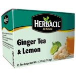 Herbacil Ginger Tea & Lemon (25 Bags) 1.32oz