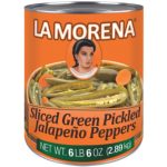 La Morena Sliced Jalapeno Peppers 6.6lb #10