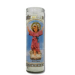 Veladora Bri-Lux Divino Nino Jesus White Candle