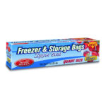 Home Smart Zipper Seal Freezer & Storage Bag 1 Quart 25ct