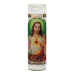 Veladora Bri-Lux Sagrado Corazon De Jesus Rojo Candle