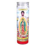 Veladora Bri-Lux San Juan Diego White Candle