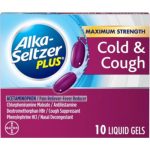 Alka-Seltzer Plus Cold & Cough Liquid Gels 10ct