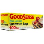 GoodSense Fold Lock Top Sandwich Bag 100ct