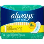 Always Ultra Thin (Size 1) 22ct