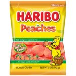 Haribo Peaches Gummi Candy 5oz