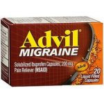 Advil 200mg Migraine Liquid Capsules 20ct