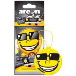 Areon Car Air Freshener Smile Black Crystal