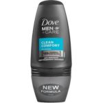 Dove Men Roll On Clean Comfort Deodorant 50ml