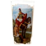 Veladora Mexico Cristal San Martin Caballero Candle