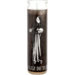 Veladora Mexico Imagen Santa Muerte (Black) Candle