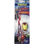 Firefly Toothbrush w/Cap Avengers Iron Man