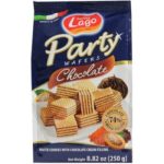 Lago Party Wafers Chocolate 8.82oz