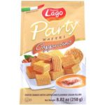 Lago Party Wafers Cappuccino 8.82oz