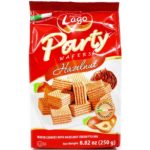 Lago Party Wafers Hazelnut 8.82oz