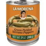 La Morena Serrano Peppers 7oz