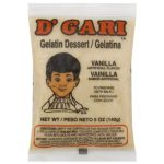 D'Gari Gelatin Dessert Vanilla 4.2oz