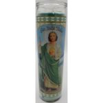 Veladora Bri-Lux San Judas Tadeo Verde Candle