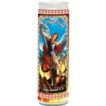 Veladora Bri-Lux San Miguel Arcangel Rojo Candle