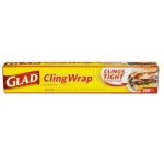Glad Cling Wrap (Clear Food Wrap) 200sq.ft