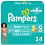 Pampers Baby Dry Diapers (Size 5) 24ct