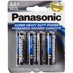 Panasonic Battery Size AA 4pk