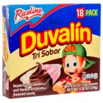 Ricolino Duvalin 3 Flavors Hazelnut Strawberry & Vanilla 18pk