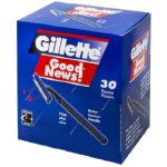 Gillette Good News Display 30 Razors