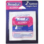 Benadryl Allergy Dispenser 2 Tablets